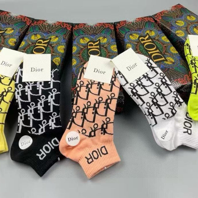 DIOR 26S ANKLE SOCKS 216211 (1 BOX)