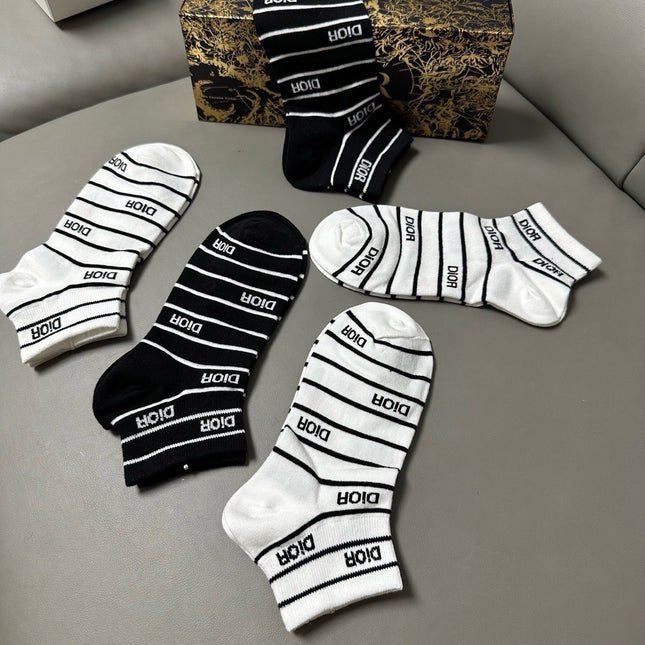 DIOR 26S ANKLE SOCKS 398783 (1 BOX)