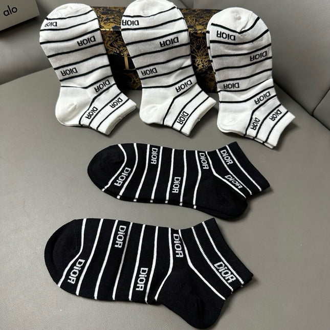 DIOR 26S ANKLE SOCKS 398783 (1 BOX)