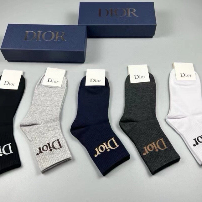 DIOR 26S ANKLE SOCKS 412461 (1 BOX)