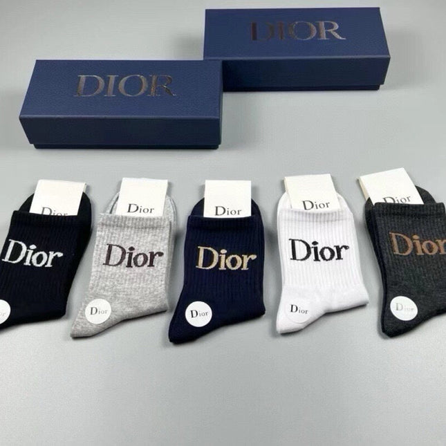 DIOR 26S ANKLE SOCKS 412461 (1 BOX)