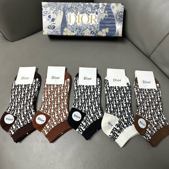 DIOR 26S ANKLE SOCKS 415728 (1 BOX)