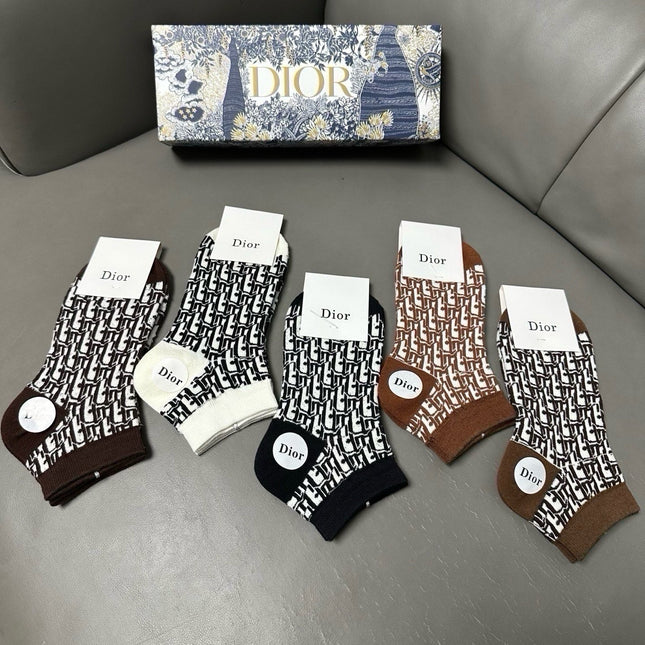 DIOR 26S ANKLE SOCKS 415728 (1 BOX)
