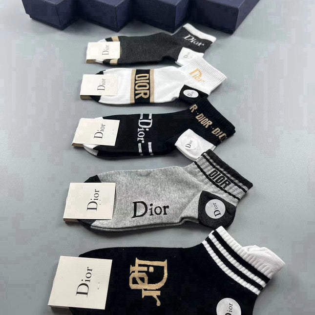 DIOR 26S ANKLE SOCKS 415737 (1 BOX)