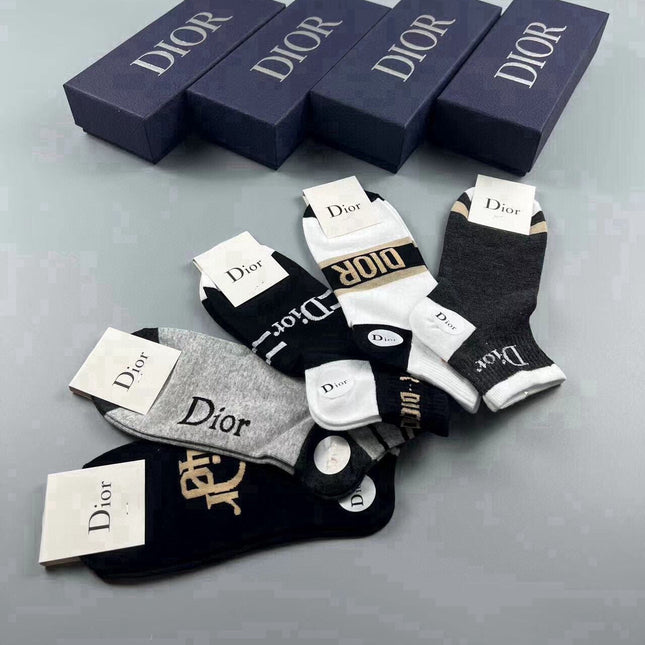 DIOR 26S ANKLE SOCKS 415737 (1 BOX)