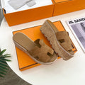 Eze 30 Sandal Brown Suede