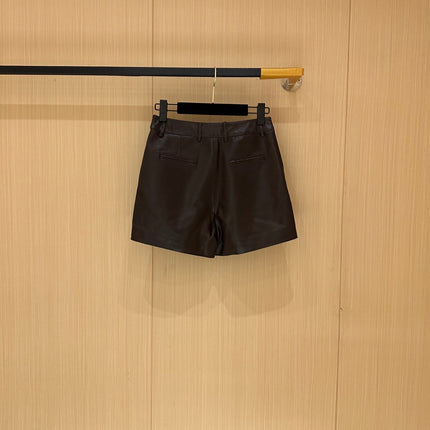 GUCCI LEATHER SHORTS 276994