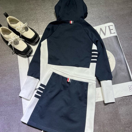 THOM 26S SWEATSHIRT JACKET & SKIRT SET STYLE 23