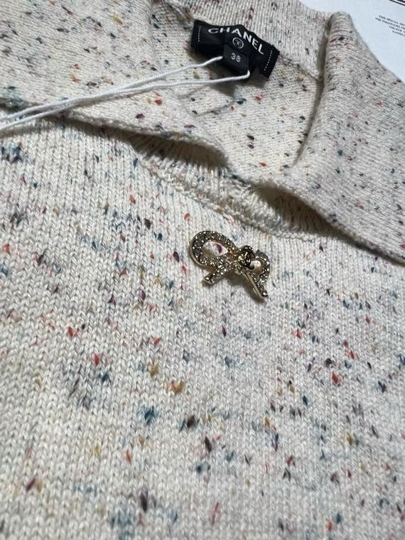 CHANEL 25S SLEEVELESS KNIT VEST 372