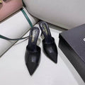 High Heels Black Lambskin
