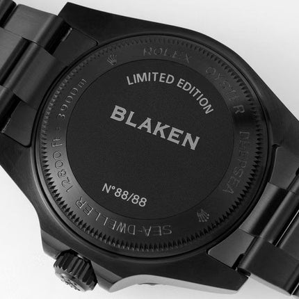 SEA-DWELLER DEEPSEA CUSTOM ALL BLACK