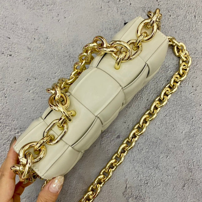Chain Cass Bag Beige