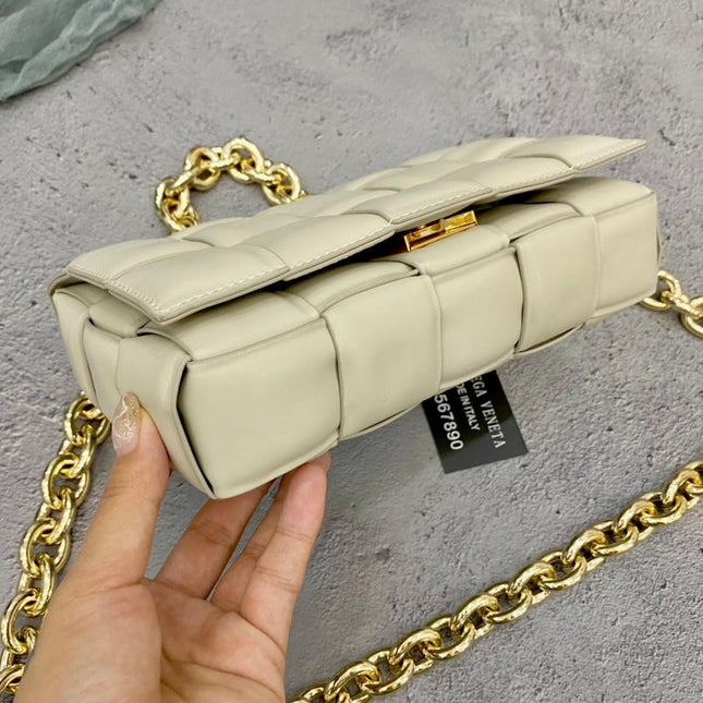 Chain Cass Bag Beige