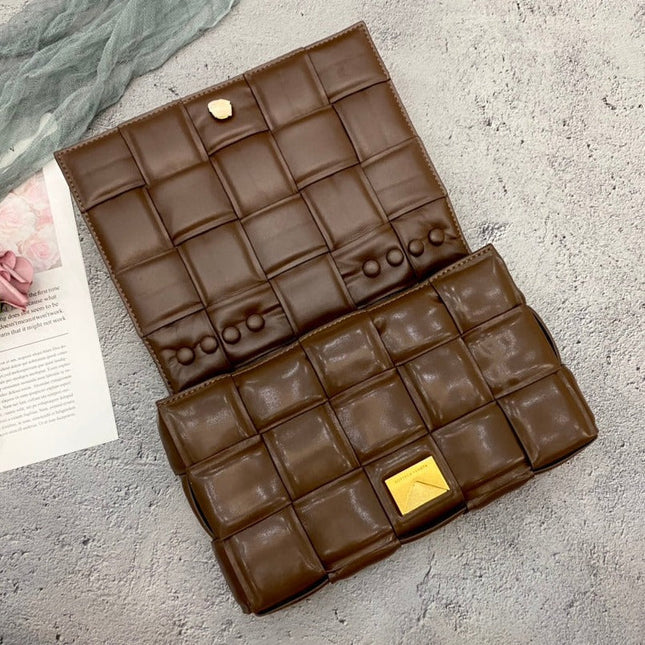 Chain Cass Bag Dark Brown
