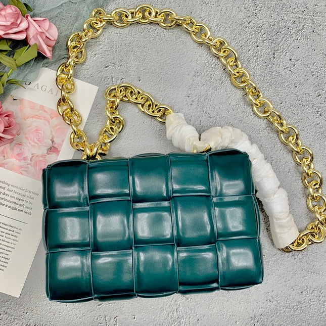 Chain Cass Bag Dark Green