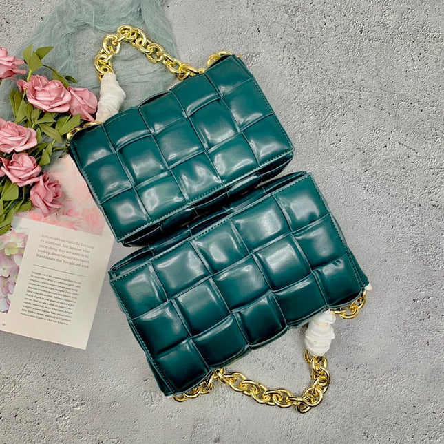 Chain Cass Bag Dark Green