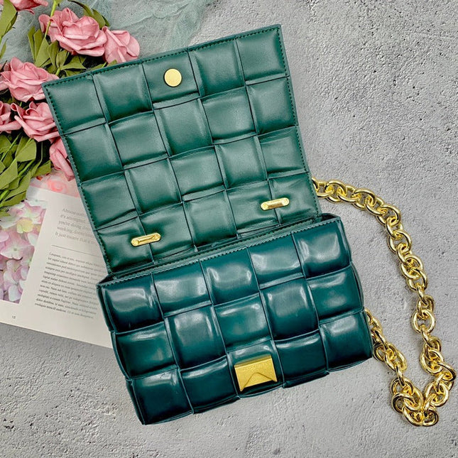 Chain Cass Bag Dark Green