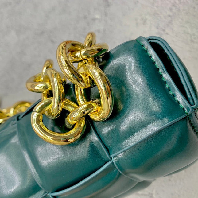 Chain Cass Bag Dark Green