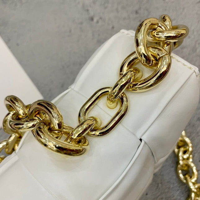 Chain Cass Bag White
