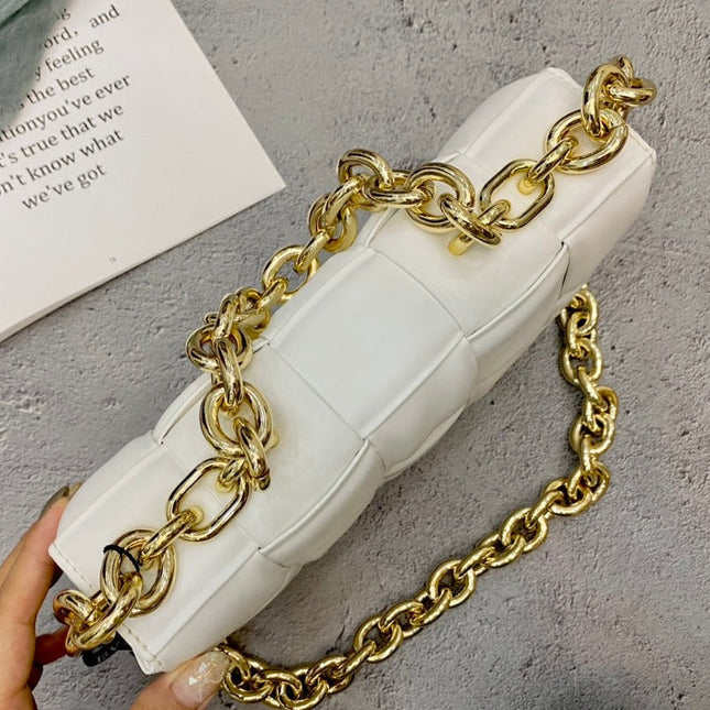 Chain Cass Bag White