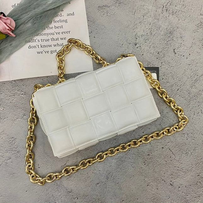 Chain Cass Bag White
